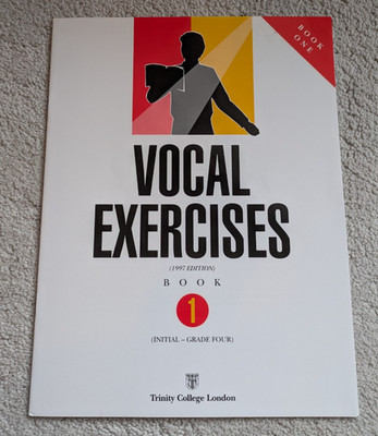 Vocal Exercises Book 1 Trinity College London 1997 Edition Initial to Grade Four