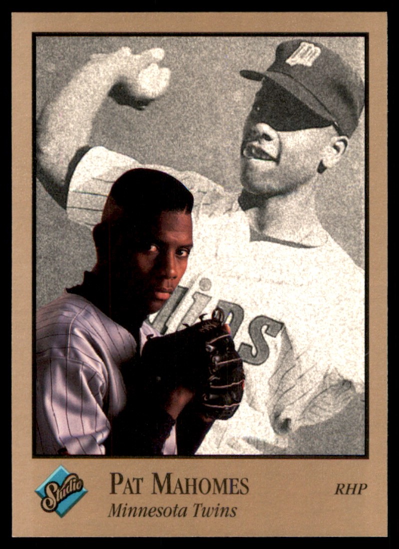 Pat Mahomes 1992 Studio #208 Minnesota Twins MLB READ FREE SHIPPING AutographDen