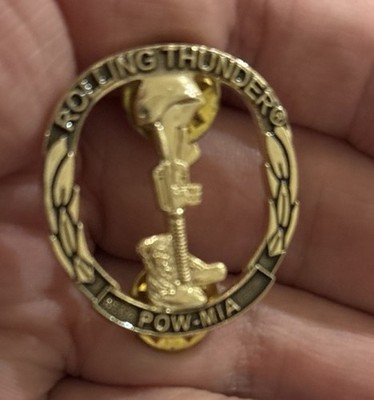 Rolling Thunder POW MIA Washington DC Motorcycle Rally Lapel Pin (P97)