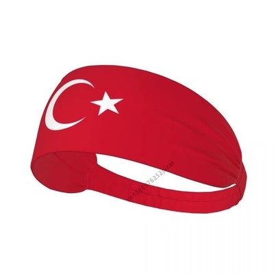 Turkey Headband Football Merchandise World Cup 2026 Hairband Sports Running Yoga