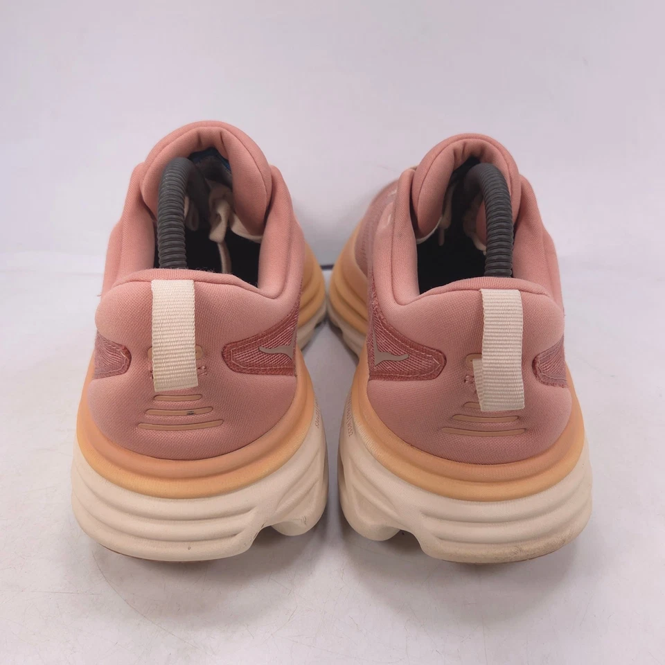 Zapato deportivo para correr Hoka One One Bondi 8 para mujer talla 9,5 F27224D rosa Foto 3 de 4