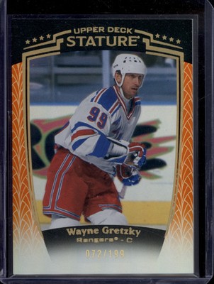 2024-25 Stature Wayne Gretzky Orange Parallel #26 HOF SP /199