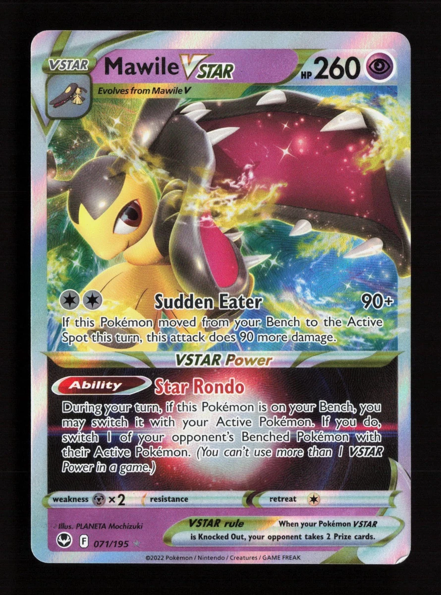 mawile vstar pokemon card value V & 070/195- Silver Tempest - Jamaica 071/195 / Ultra Rare Card Type / HP / Stage Mawile VSTAR Pokmon TCG Cards