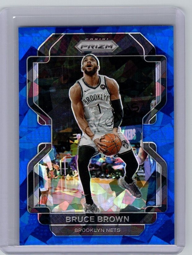 2021-22 Prizm - Bruce Brown #230 Blue Ice /125