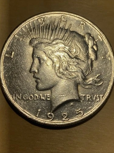 1925 Philadelphia Peace Dollar Xf Extremely Fine Check Pictures for Condition
