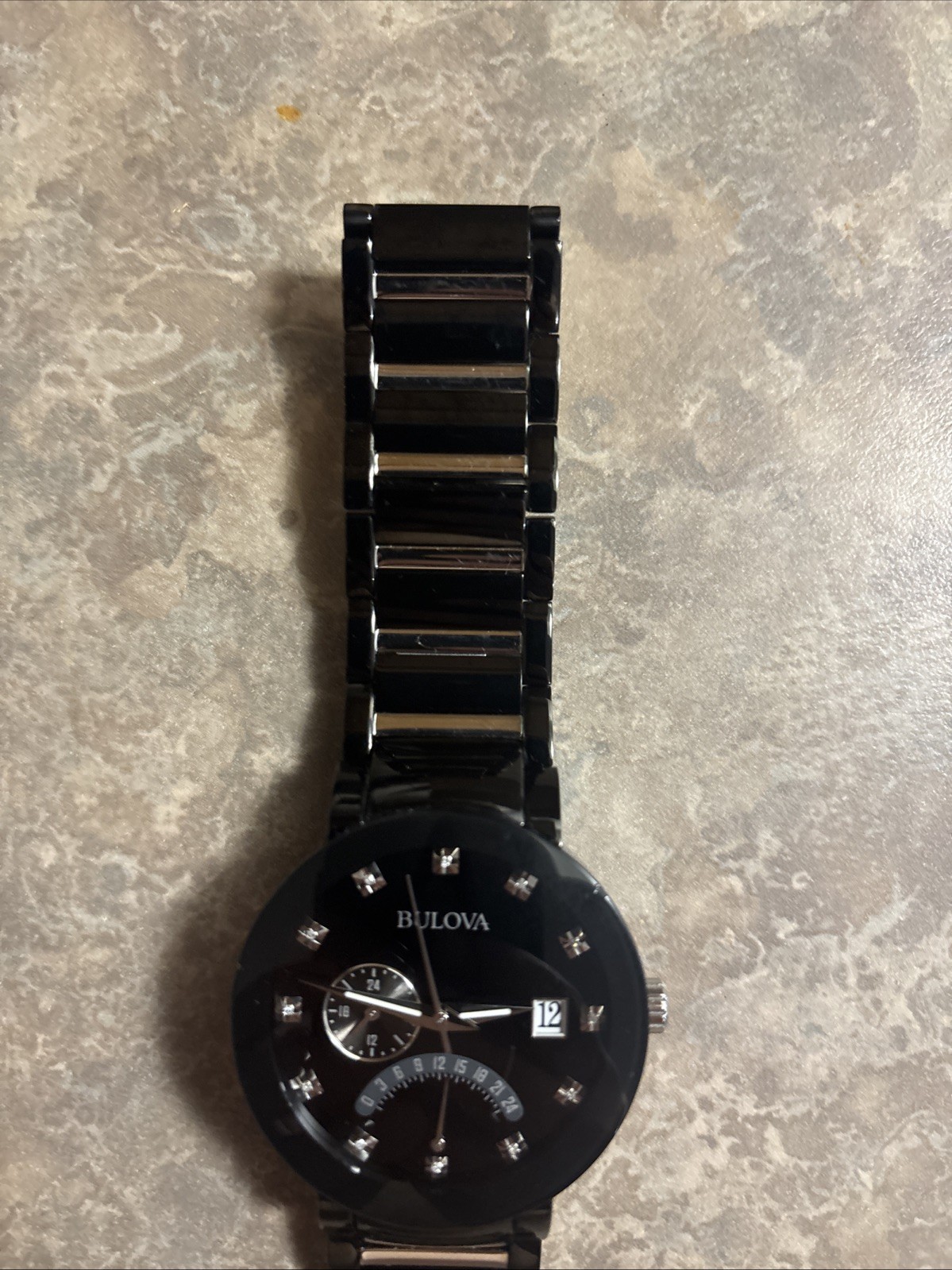 Bulova Modern Multi-Function Men Diamond Two-Tone… - image 3