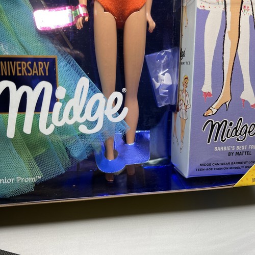 1997, Midge Barbie 35TH ANNIVERSARY 1963 REPRODUCTION GIFT SET NRFB - Picture 3 of 14
