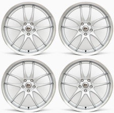 18 Wheels Rims For Bmw Benz 230i M240i 330i Slk Clk C300 E300 E350 S550 Silver