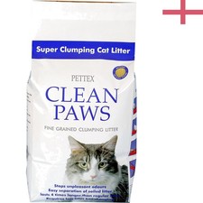 5 Kg Clean Paws Microgranule Cat Litter - Perfect for Kittens & Odor-Free Living 2.00 per kilo