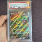 The Pokémon Company 2021 Evolving Skies Rayquaza V 193/203 Full Art Holo PSA 10