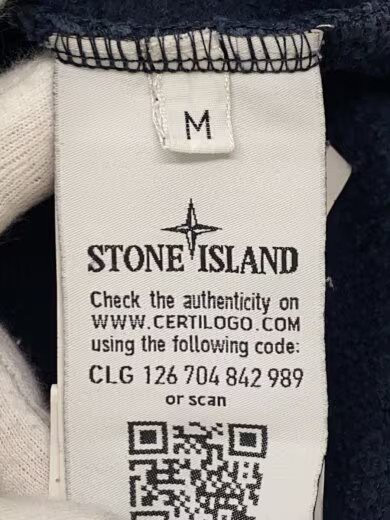 STONE ISLAND / 00s / Sweatshirt / Pocket / M / Cotton / NVY / Faded thumbnail 4