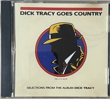 Various Dick Tracy Goes Country 4 Track Promo Only CD