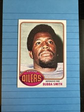 Bubba Smith 1976 Topps Football #377 Houston Oilers. Minty!