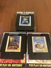Lot Of 3 Nes Games: King Of Kings Exodus & Bible Adventures Tested
