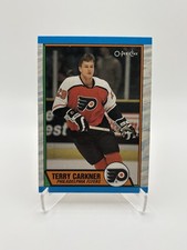 1989-90 O Pee Chee Hockey Card Terry Carkner RC #3