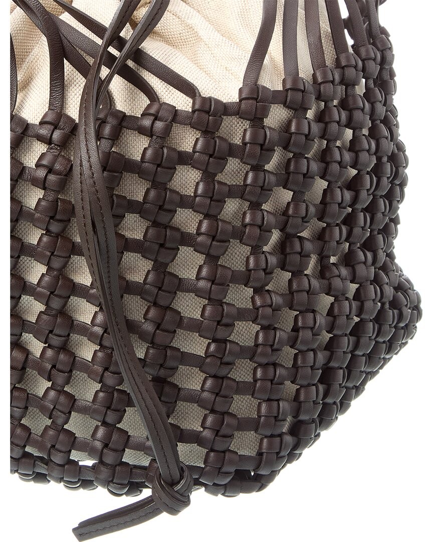 Bottega Veneta Medium Leather Tote Women's Brown thumbnail 3