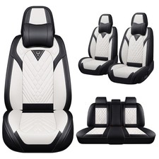Car Seat Covers Fit for KIA K5 Non-Slip Nappa Leather Seat Cover
