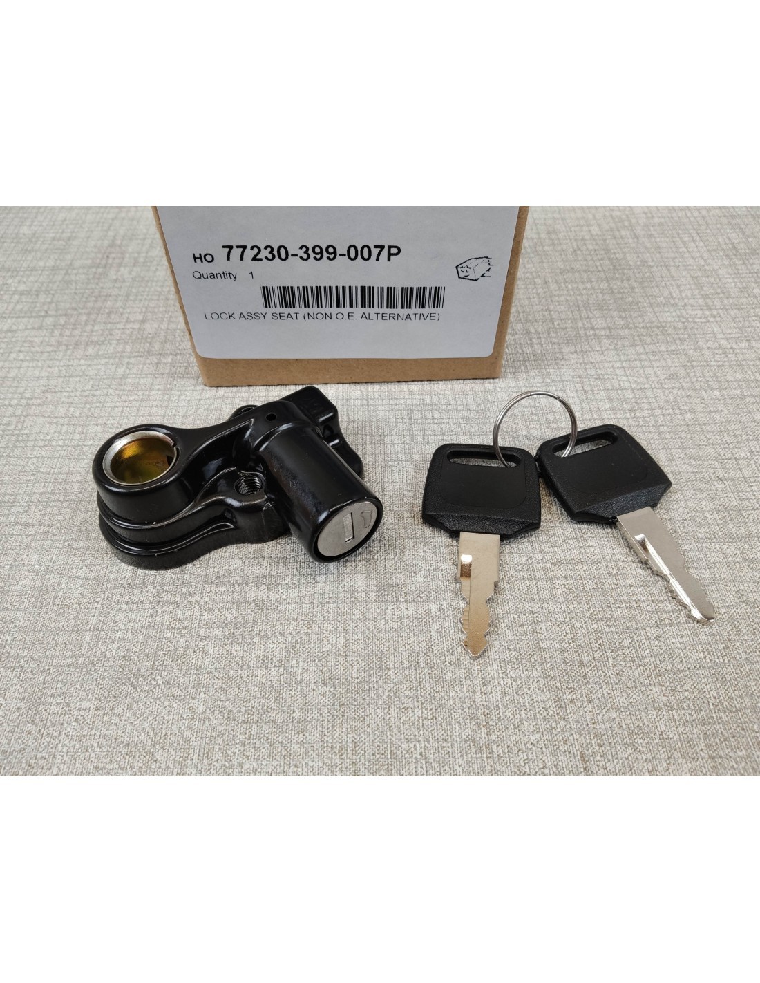 Serrure de selle bloquée Honda kit de remplacement complet avec double de clé