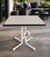 Gartentisch Balkontisch Klapptisch Bright Klappbar Wetterfest 80X80 Cm Esstisch