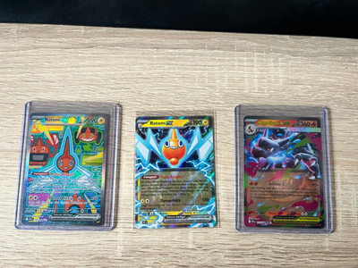 Pokemon Fatale Flamen Rotom ex 126/094 + 029/094 + Mega Glurak X ex 013/094