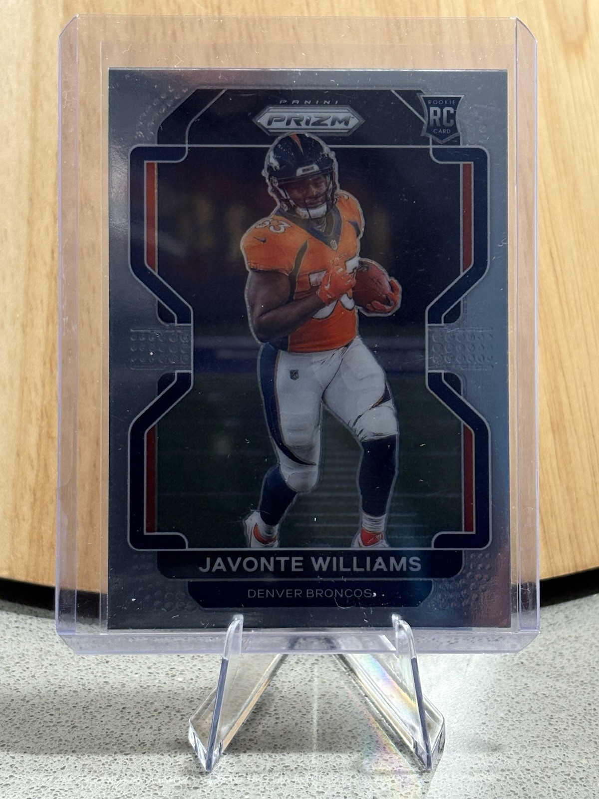 2021 PANINI PRIZM JAVONTE WILLIAMS #345 RC / COWBOYS