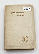 WWII Pocket Bible 1941, Franklin D Roosevelt New Testament Military Psalm Book 5