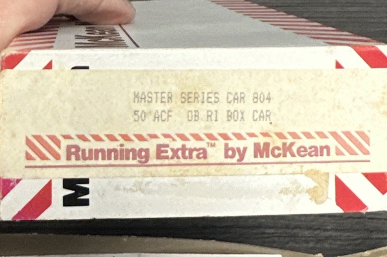 McKean Models Master Series HO Scale Kit #804 50’ ACF OB Rock Island NOS