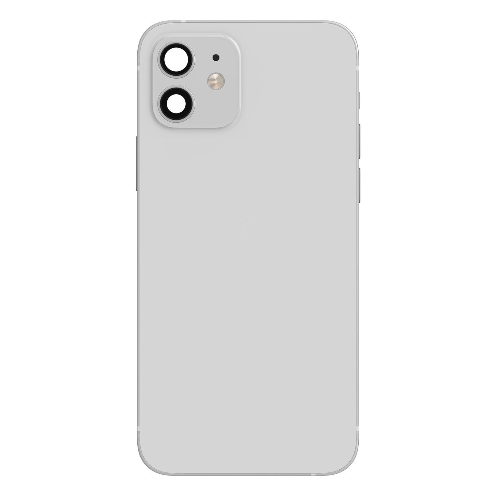 Cache Batterie iPhone 12 Blanc avec Cadre de Remplacement Clappio