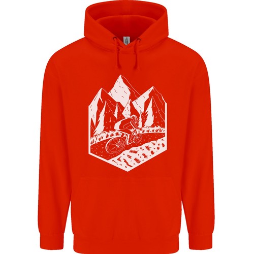 DH Downhill Mountain Biking Cycling Bicycle Childrens Kids Hoodie - Picture 17 of 37