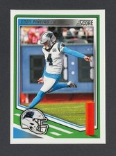 2025 Panini Score Football NFL Base Cards #58 Eddy Piñeiro Panthers