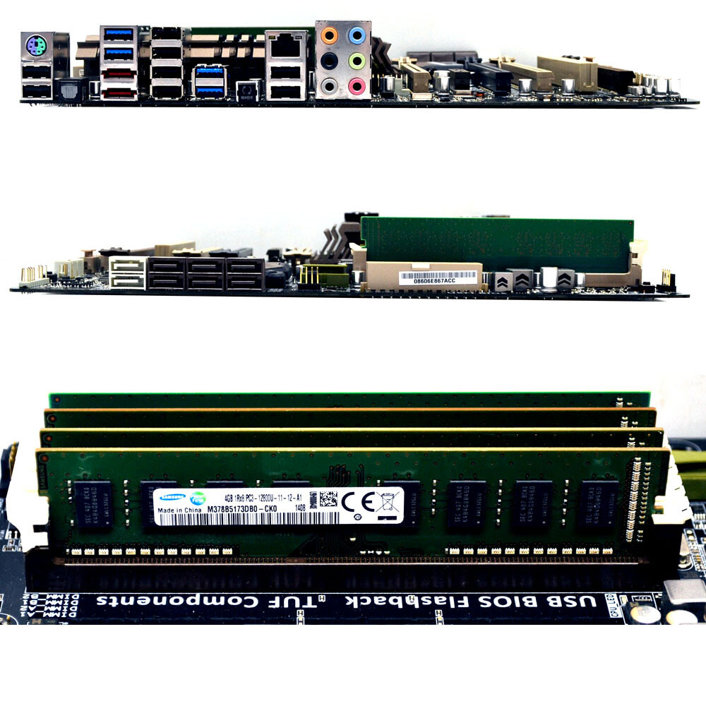 ASUS SABERTOOTH 990FX R2.0 ATX Gaming Motherboard & AMD FX8350 4.0GHz