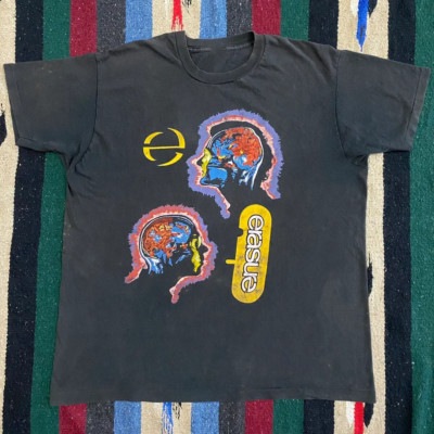 Erasure Gift For Family Black T-Shirt Cotton All Size S-5XL