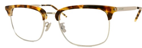 New Saint Laurent SL-261 004 Vintage Havana Eyeglasses 53/15 