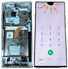For Samsung Galaxy S22 Ultra 5G S908 Orig LCD Display Touch Screen/frame w/dot