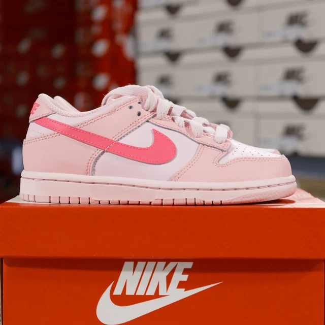 Nike Dunk Low Triple Pink (PS) DH9756-600 US Preschool Size