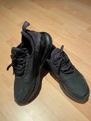 (Gebraucht) Nike Air Max 270 BG schwarz - ohne Schuhkarton