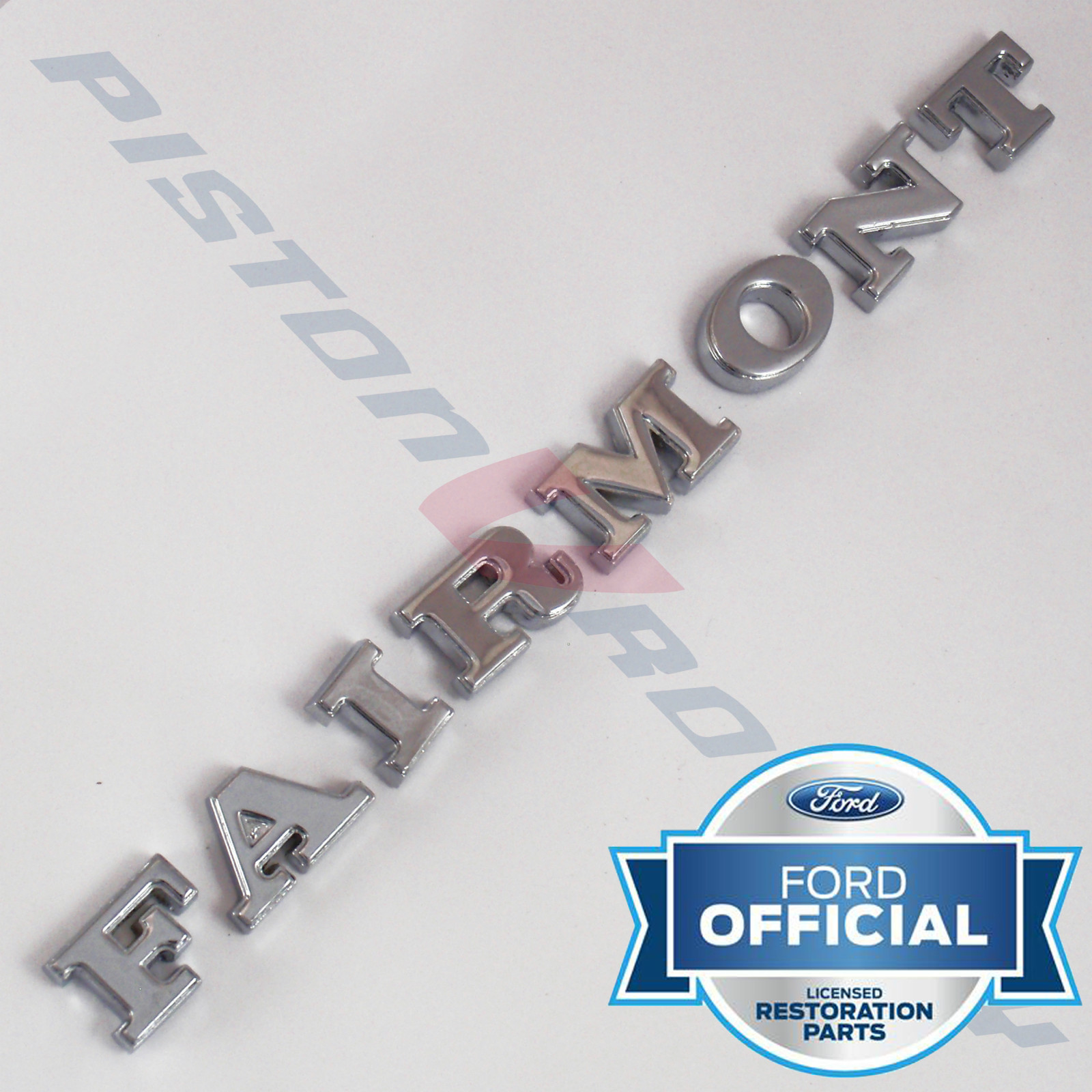 FAIRMONT Boot Badge Letter SET , NEW , for XW Ford 351 Trunk Letters