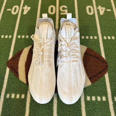 Adidas Adizero Primeknit Triple White Chrome Football Cleats GX5420 Men’s Sz 16 s-l400.jpg main image 2
