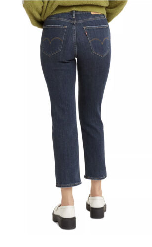 NEW Levi's Women's 724 High Rise Straight Crop Jeans - Size 6 W28 - Picture 2 of 6