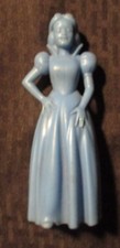 Vintage 1970s Louis MARX SNOW WHITE 5.5" Blue Figure VG 4.5 Walt Disney