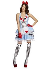 Sommerliches Alice im Wunderland Kostüm - Knappes Kleidchen für Besuche im