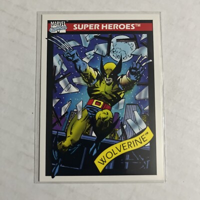 1990 Impel Marvel Universe Wolverine #23