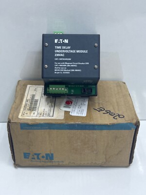 EATON MTDUVR230V TIME DELAY UNDERVOLTAGE MODULE