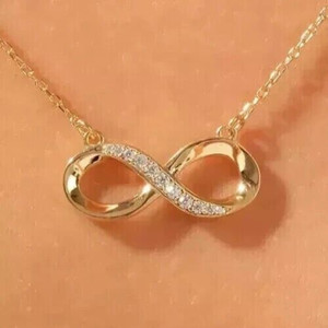 Authentic Talisman Of The Endless Return 14K Gold- Plated Infinity Pendant