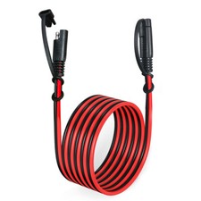 14AWG 12V 3M SAE to SAE Extension Cable 2 Pin Quick Disconnect Wire Harness Cord