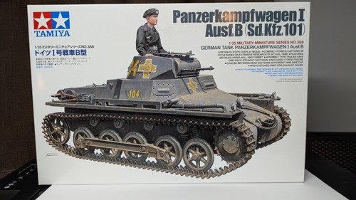 Tamiya Panzer I Ausf B (Sd.Kfz.101) 1/35 Model German Tank Kit | eBay UK