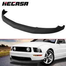 HECASA For Ford Mustang GT 2005-09 Black Front Bumper Body Kit Spoiler Lip Guard