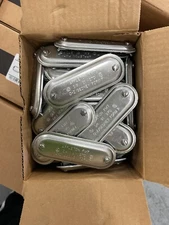 CASE OF 200 Emerson Appleton 3/4" Aluminum Conduit Body Cover APP 270SA