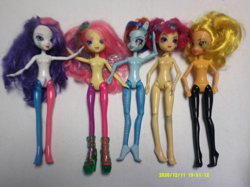 5 Naked My Little Pony Equestria Puppen