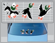 DUCKS from Duck Hunt Vinyl Decals #2 Car Truck Sticker Duck Hunt Sprite Decal